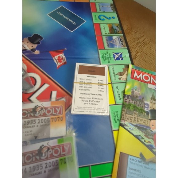 Monopoly Canada Electronic Banking Edition - Canadian Cities - NEW Open Box - Picture 5 of 8